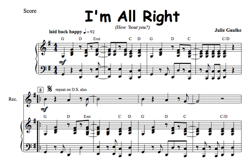 I'm All Right
