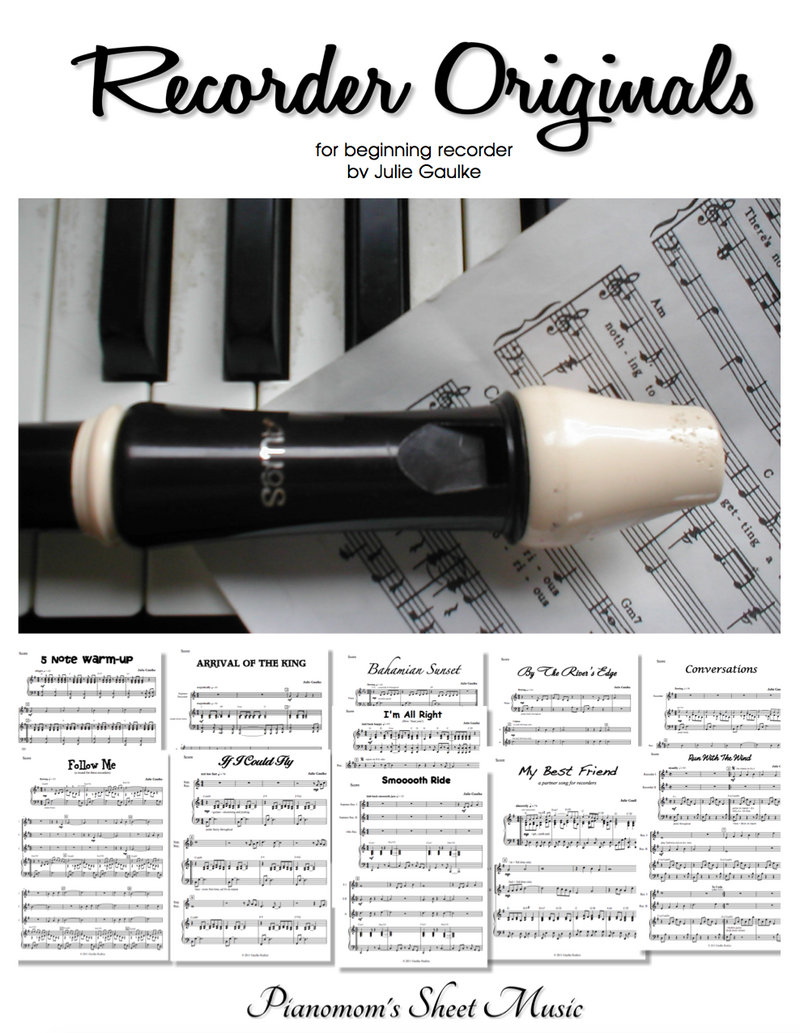 Recorder Originals - with MP3s