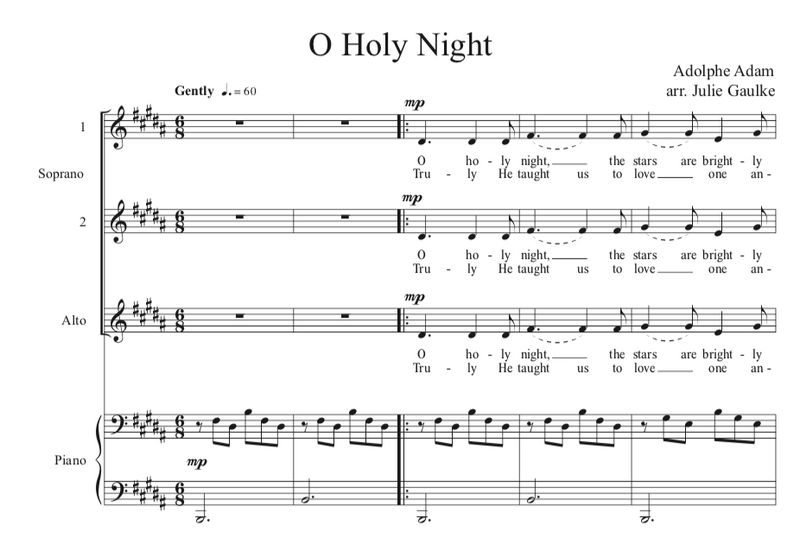 O Holy Night - with mp3