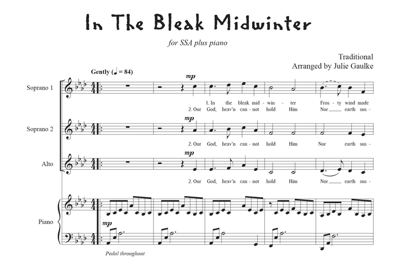 In The Bleak Midwinter
