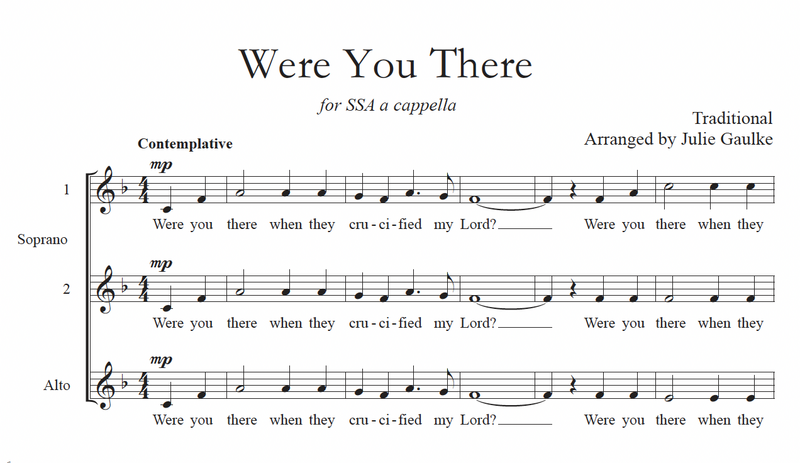 Were You There SSA