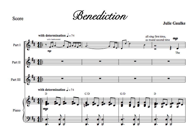 Benediction - with MP3