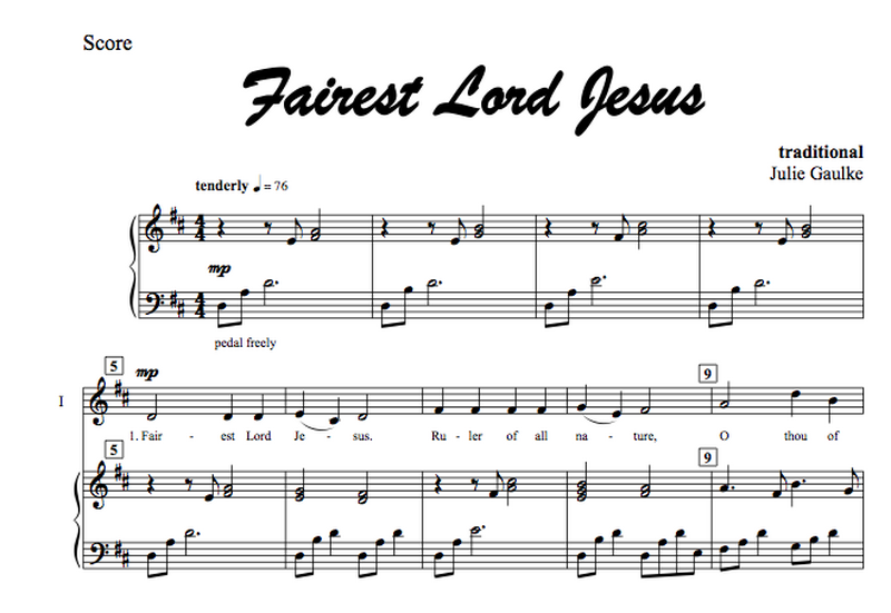 Fairest Lord Jesus