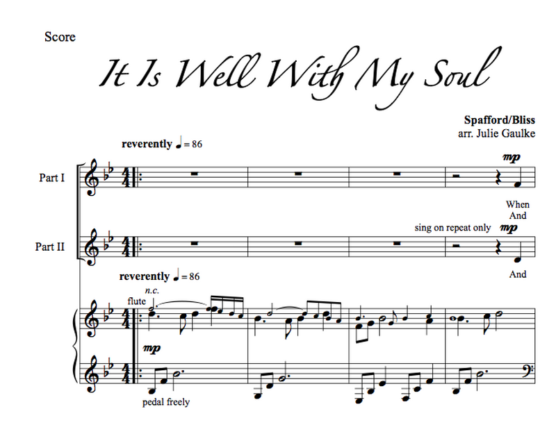 It Is Well With My Soul - with MP3