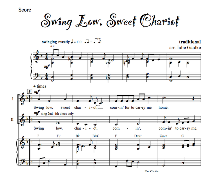 Swing Low Sweet Chariot